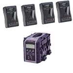 IDX EP-9/4Si (EP94Si) 4 x ENDURA-HL9 Batteries, 1 x VL-4Si Simultaneous Charger w/ Intelligent Display IDX EP-9/4Si (EP94Si) 4 x ENDURA-HL9 Batteries, 1 x VL-4Si Simultaneous Charger w/ Intelligent Display